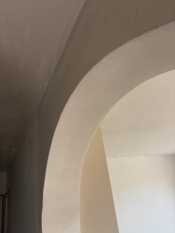 🔨✨ Réalisation d’un arrondi en plaque de plâtre 😊 M… - image 2/2